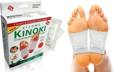 Kinoki Cleansing Detox Foot Patches-3 boxes