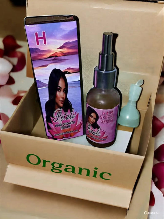 Petals Organic Hair Growth Serum" یہ آفر صرف 31 اگست تک (3 Bottles Special Price )